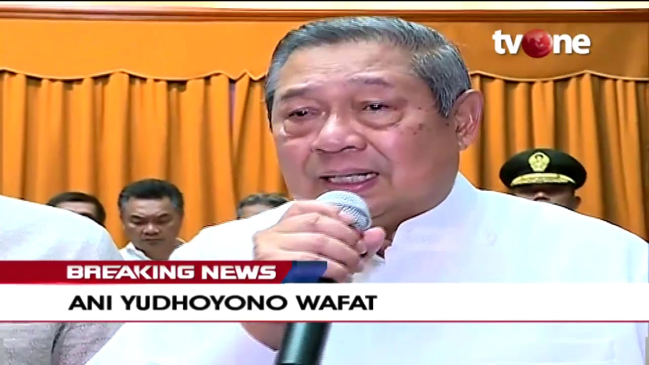 [BREAKING NEWS] Penuh Haru, SBY: Saya dan Keluarga Akan Wujudkan Mimpi Ibu Ani