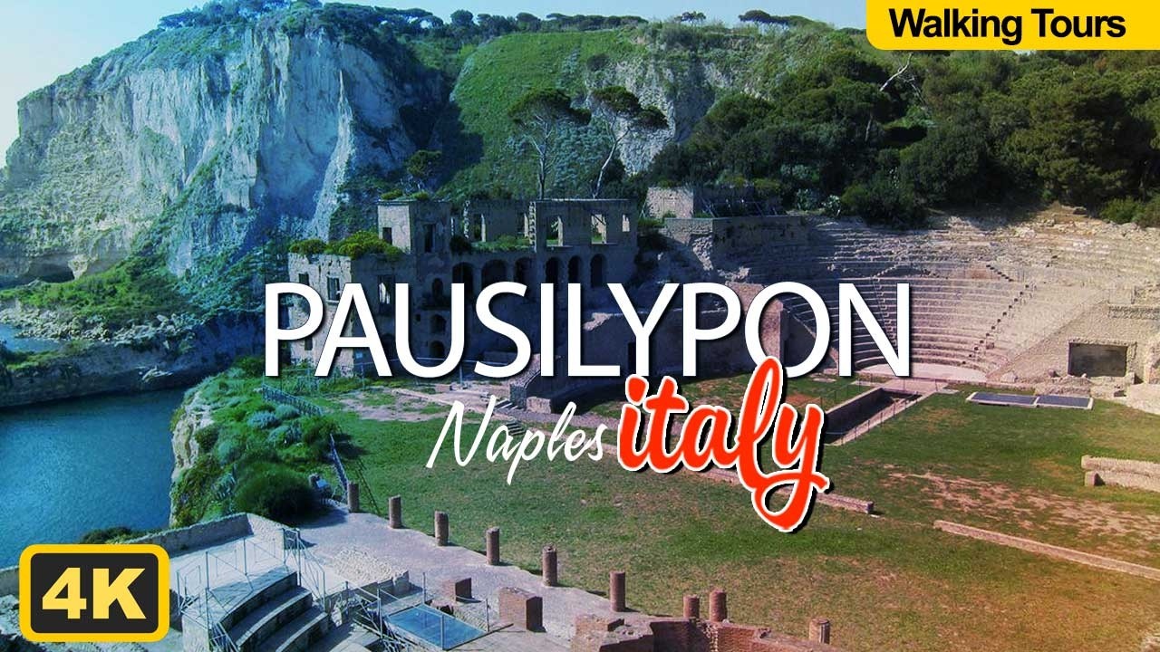 Pausilypon Archaeological Park 🇮🇹  One of the Most Beautiful Places in Naples  4K Walking Tour