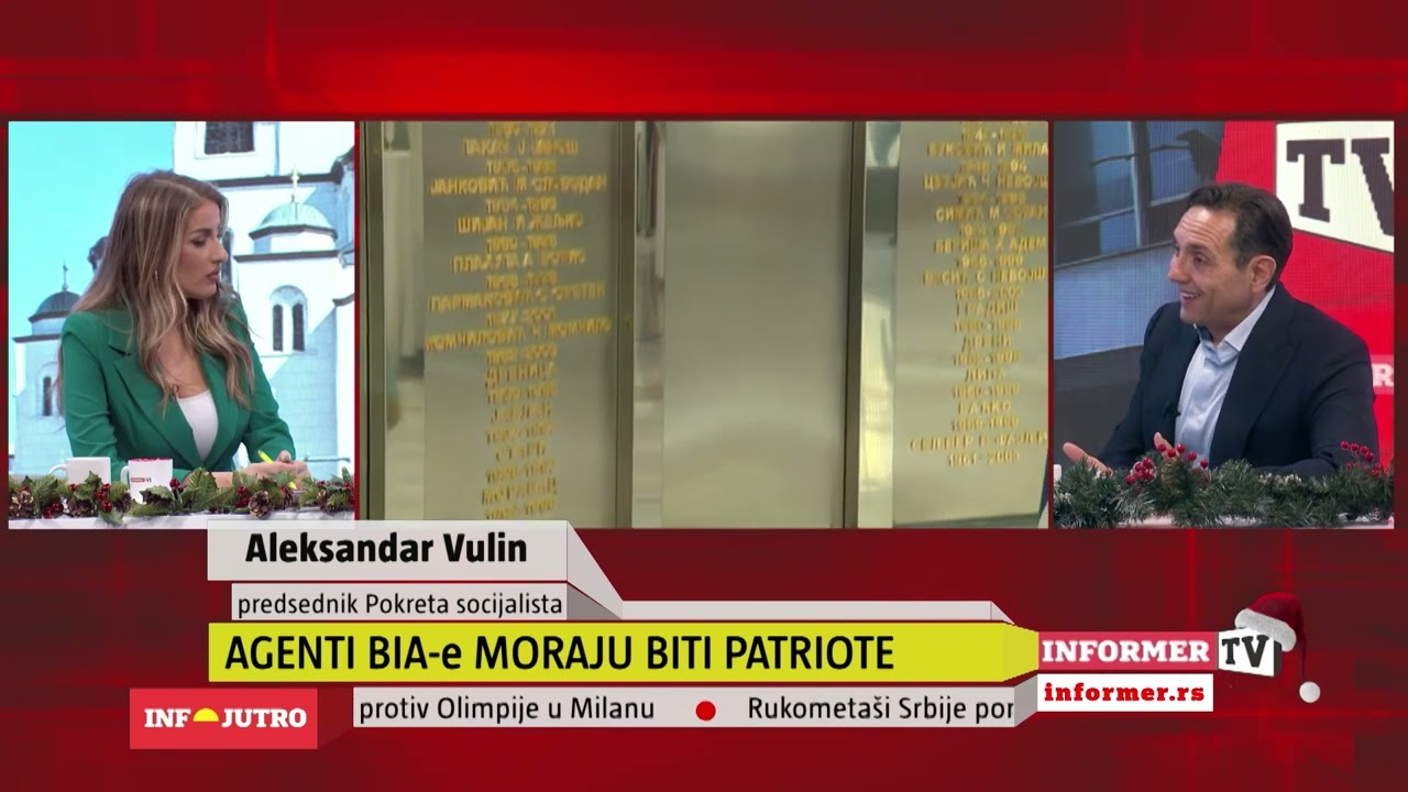 INFO JUTRO - Pao prvi čovek HOS-a u Srbiji