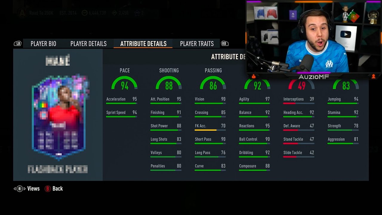 Auzio Reacts to NEW 93 Flashback Mane SBC