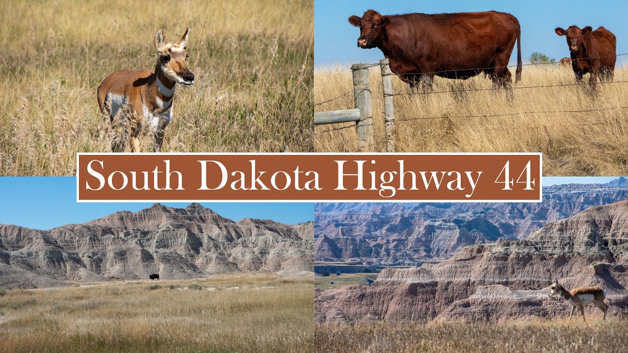 South Dakota Highway 44 ~ Scenic Drive from Scenic to Conata