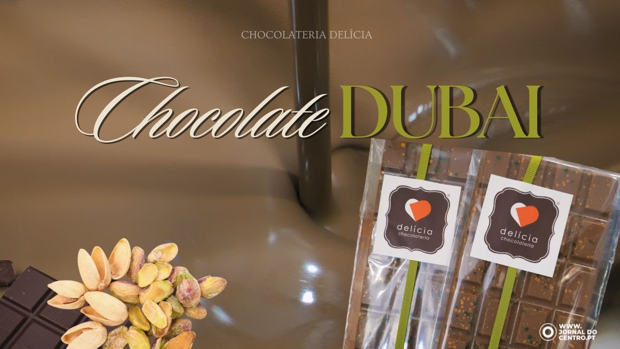 O Chocolate do Dubai produzido artesanalmente em Viseu