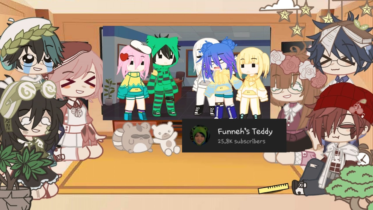 《☕ Past YHS reacts to Krew || Gacha Club ☕》