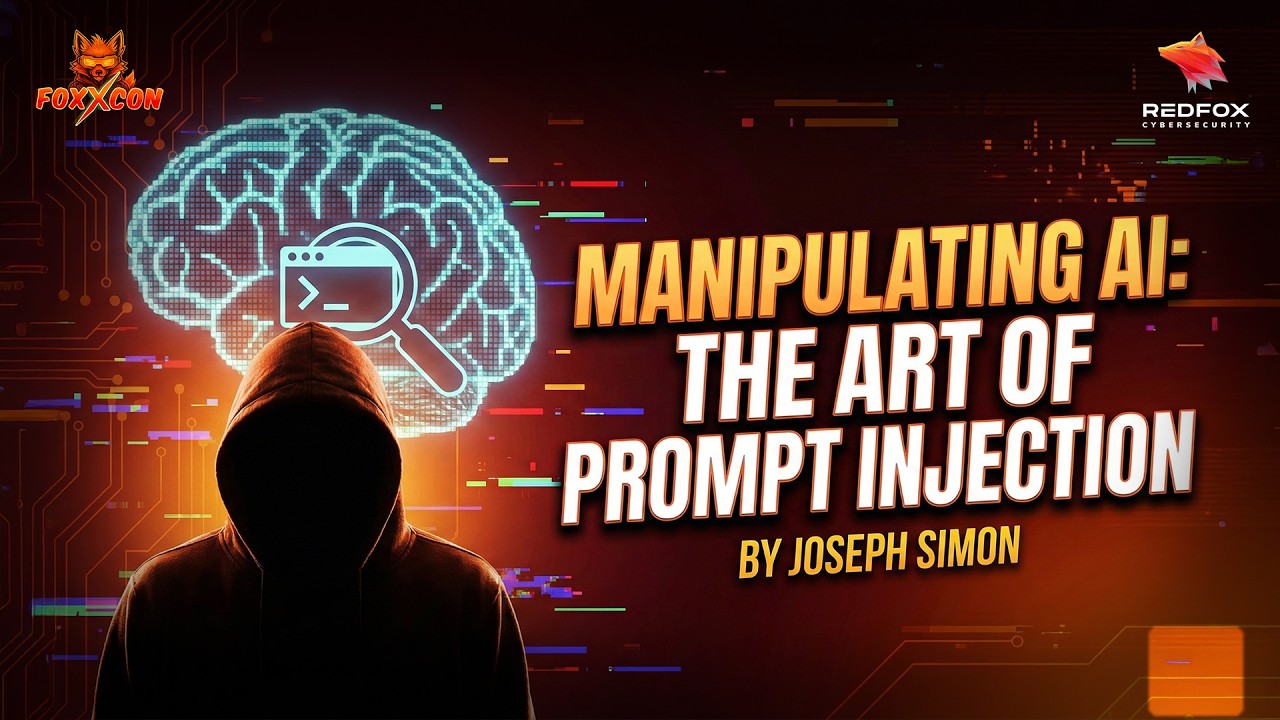 Manipulating AI: The Art of Prompt Injection | FOXXCON ft Joseph Simon
