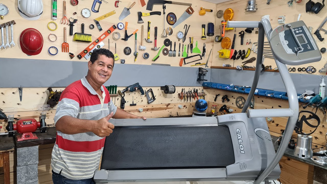 como limpar lona de esteira elétrica.