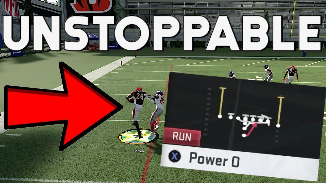 Beat Every Run Defense with this Glitchy Run! Madden 20 Run Scheme!