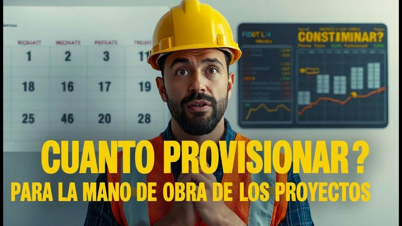 Provisione le valor de su costo por mano de obra cada año.
