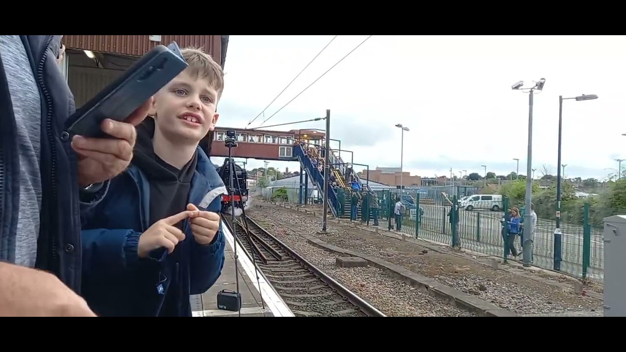 trains at York (blue Peter in York) @adamstrainvideos