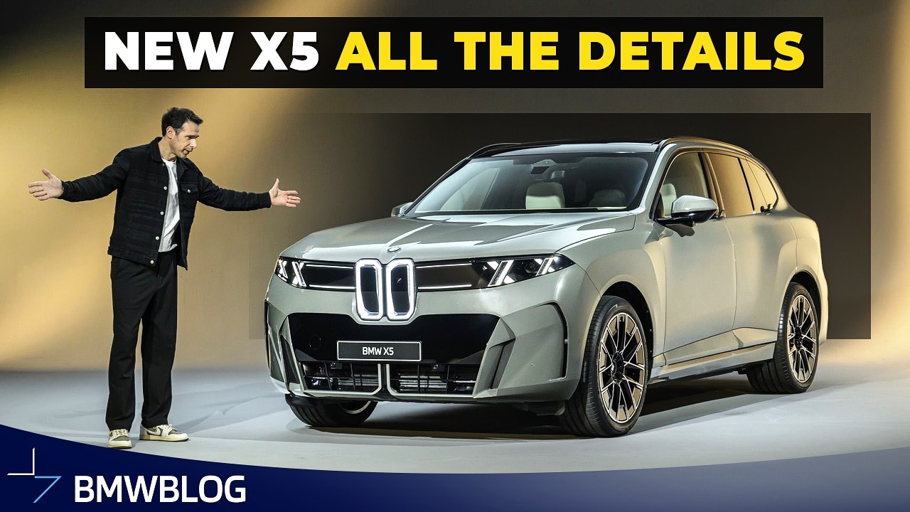 Абсолютно новые BMW X5 и iX5 (2027): первый взгляд снаружи и внутри
