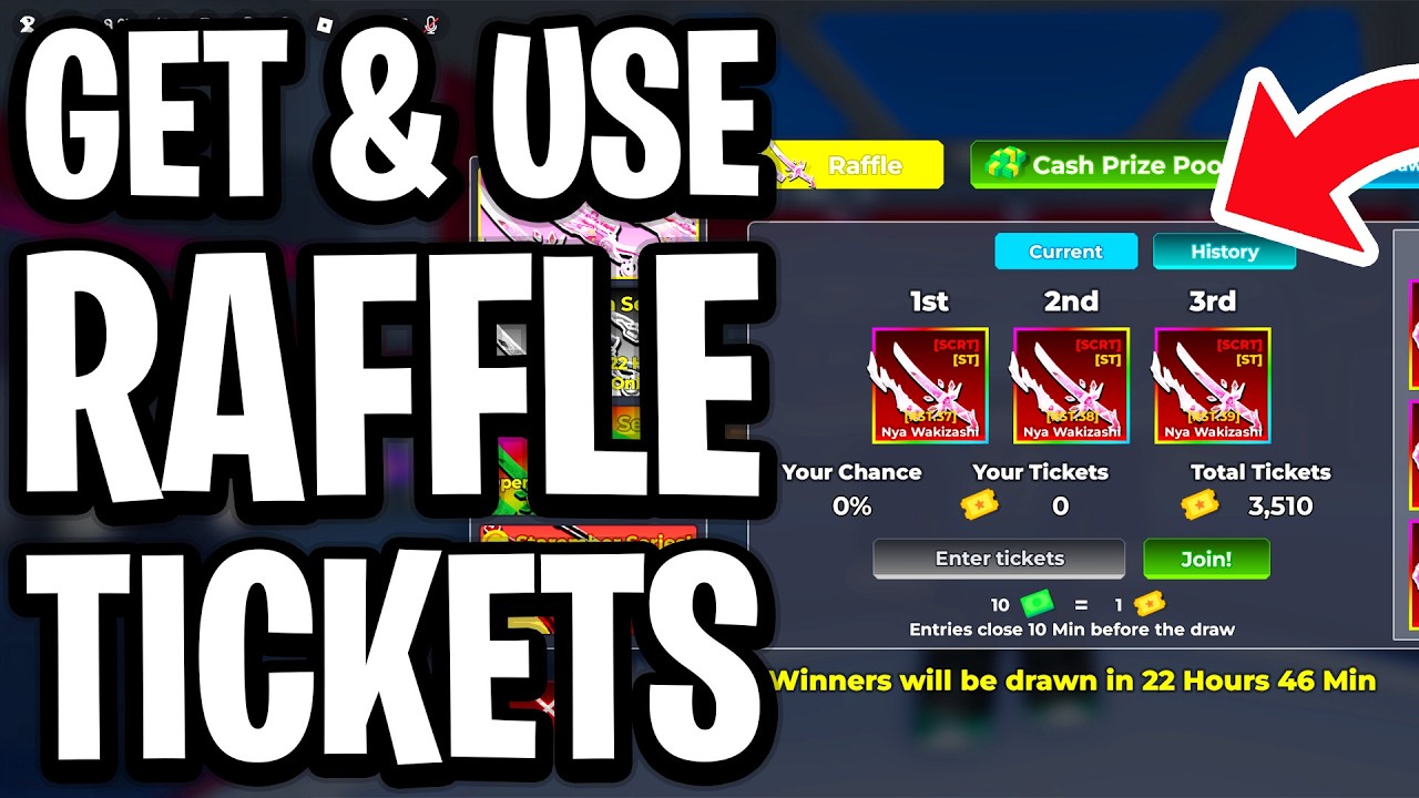 How to Get and Use Raffle Tickets in Sniper Arena Roblox - Full Guide