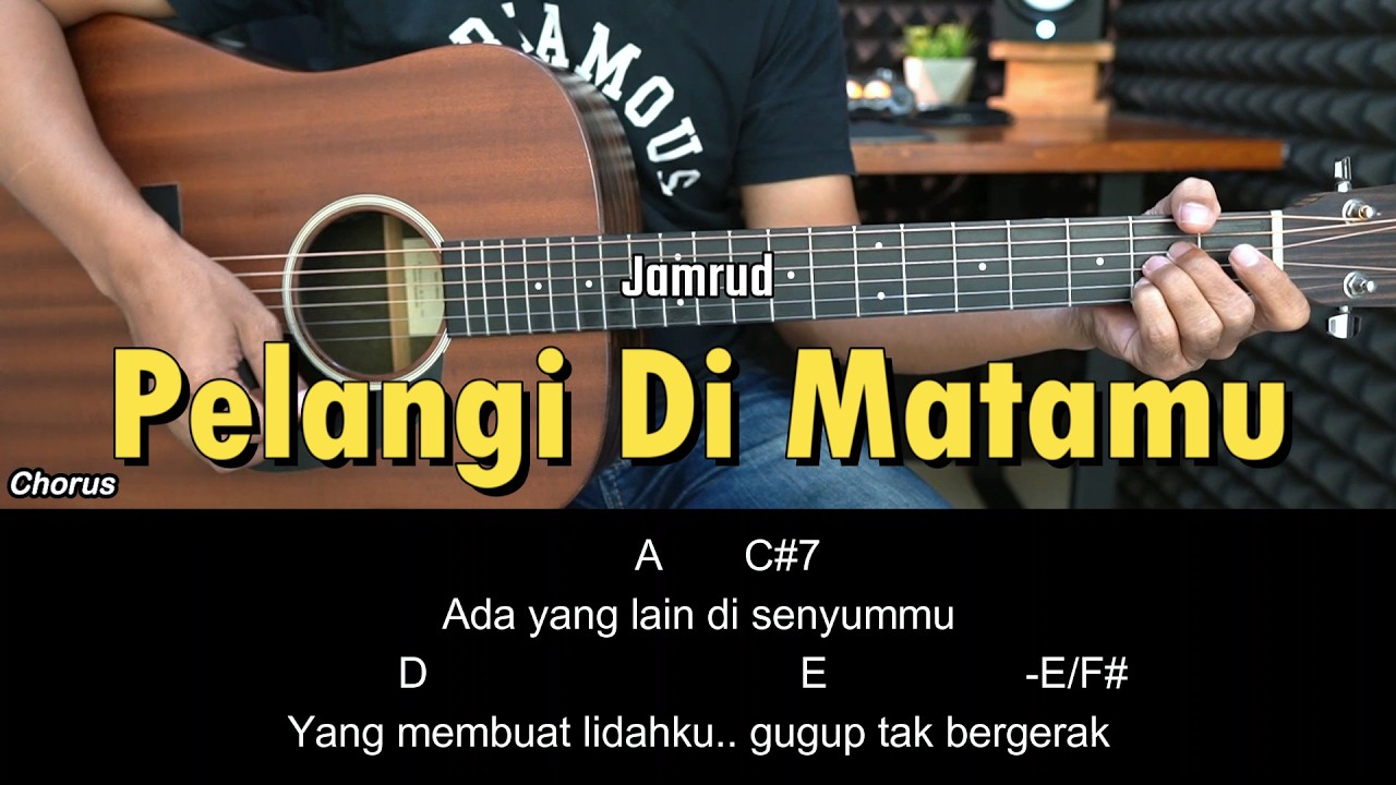 Pelangi Di Matamu - Jamrud | Tutorial Chord Gitar Mudah dan Lirik