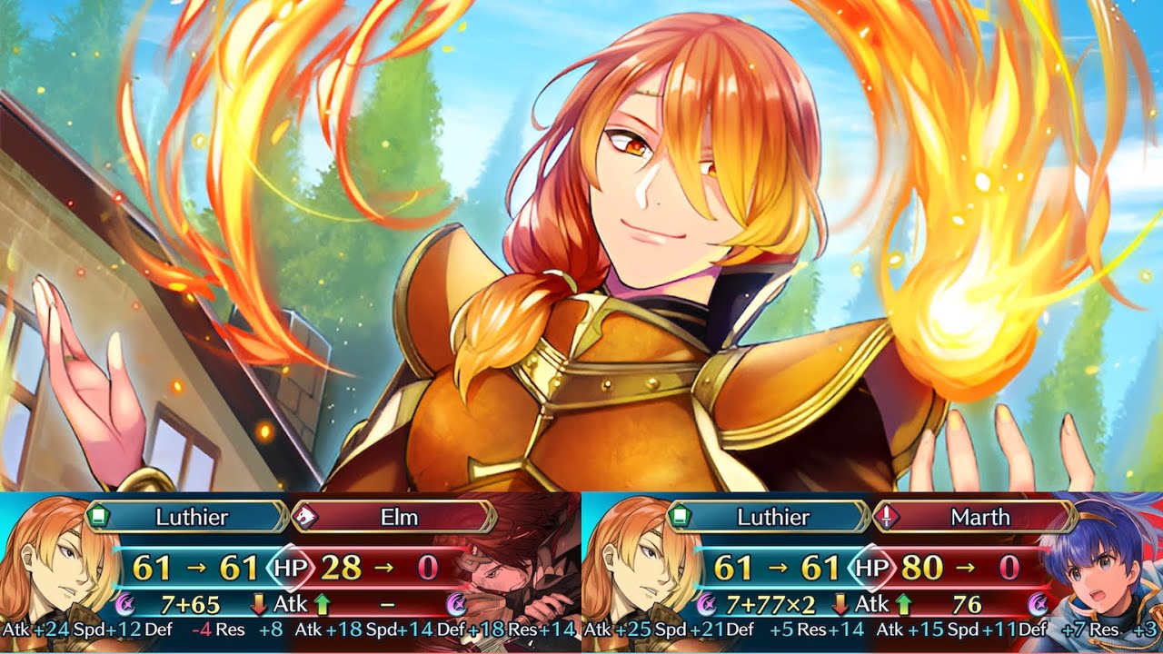 FEH: Luthier VS Abyssal Duo Marth & Elm