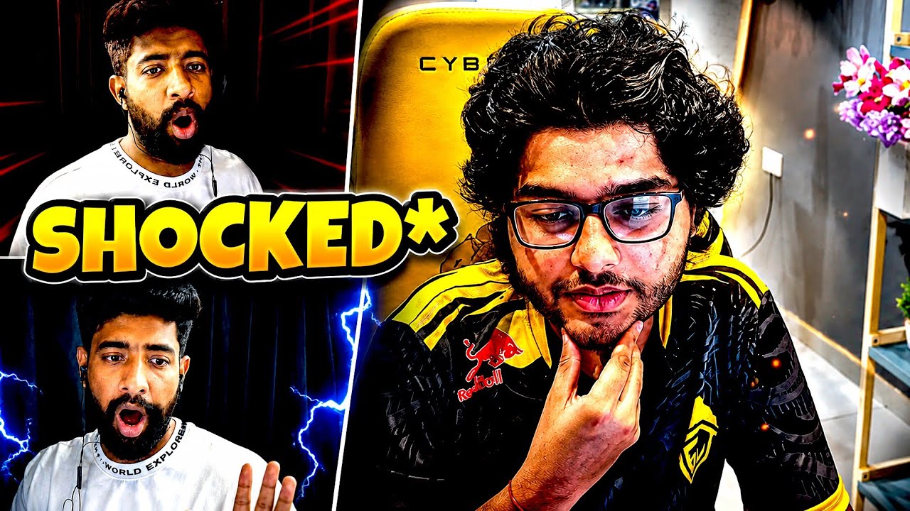 Robinsa Shocked 😱 Saumay Gameplay EWC scrims 💀Godl Saumay POV 1000 hours of shoutgun Practice