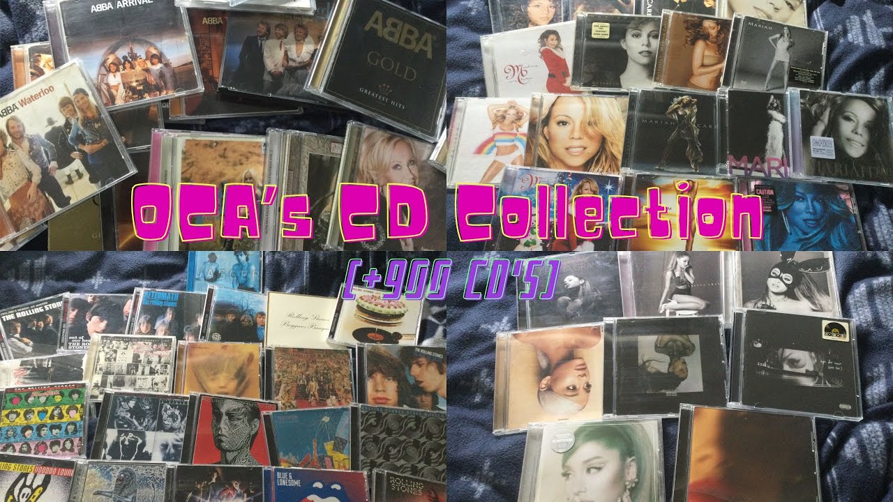 OCA’s 900+ CD Collection 2024 (Mostly Pop, Rock, R&B)