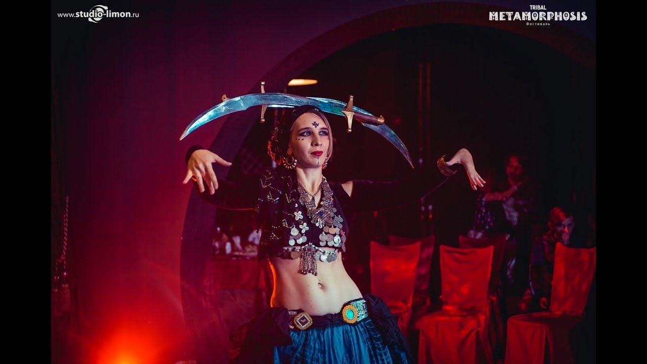 Tatiana Morgetta - Sirin Tribe - Double Swords ATS  Melody Amina style @ Tribal Metamorphosis