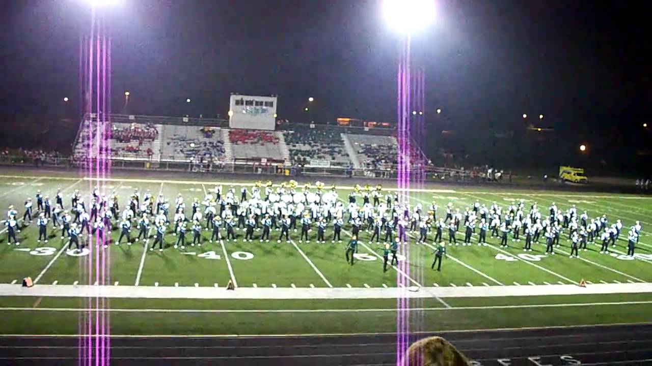 Pride of Highland Marching Band at the Medina Band Show 2010