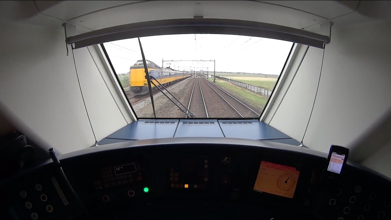 Real Train Driver's View SLT Hoofddorp - Schiphol - Hoorn 2016