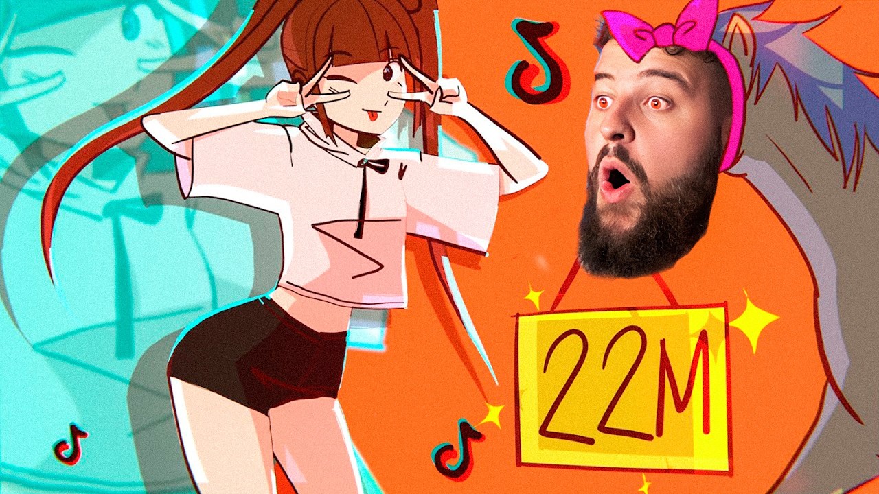 Soy la CHICA M&Aacute;S TORPE de TIKTOK con 20 MILLONES | Reacci&oacute;n a mi historia animada
