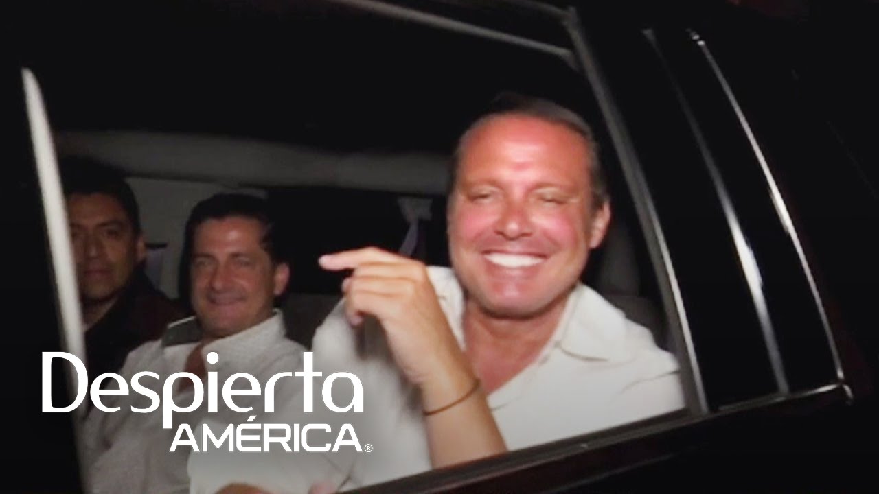 Luis Miguel es captado in fraganti por Despierta América en México
