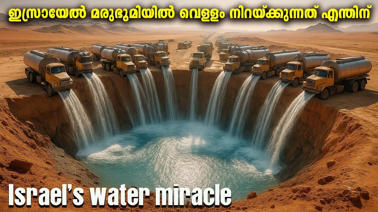 ഇസ്രായേൽ മരുഭൂമിയിൽ വെള്ളം നിറയ്ക്കുന്നത് എന്തിന് | From Sand to Life: Israel’s Water Revolution