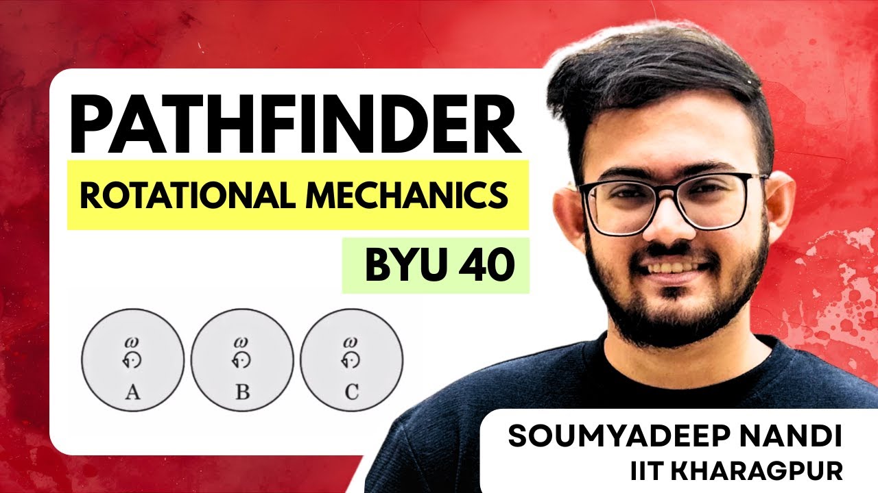 Pathfinder BYU-40 Rotational Mechanics | 3 Disks Impulse–Momentum | Final ω Explained