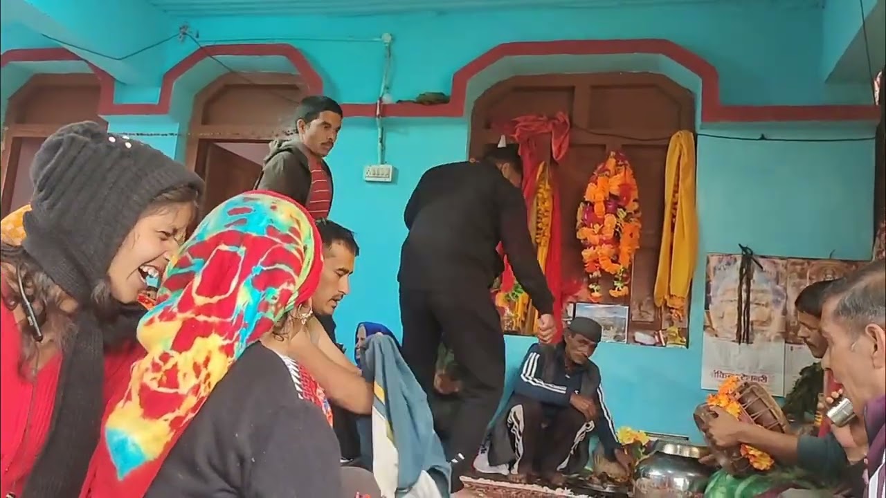 (आच्छीरी)   मां कलसिला भवानी प्रस्तुत हुई 🙏😍 ( राकेश सेमवाल) pahadi culture  indu Rana vlog (part 2)