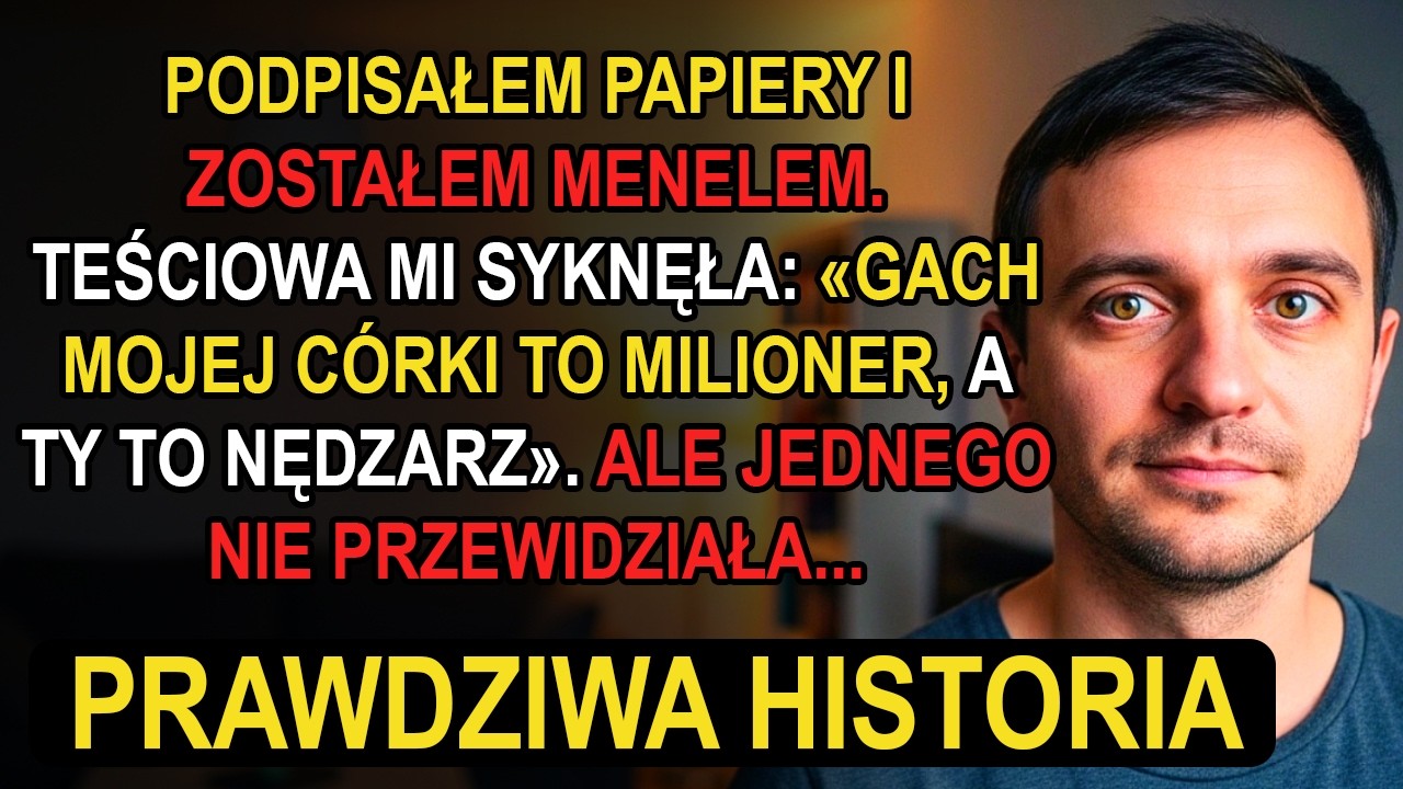 «JESTEŚ GOŁODUPIECEM, A ON MA MILIONY!» – powiedziała teściowa. TYLE ŻE JĘDZA O JEDNYM ZAPOMNIAŁA...