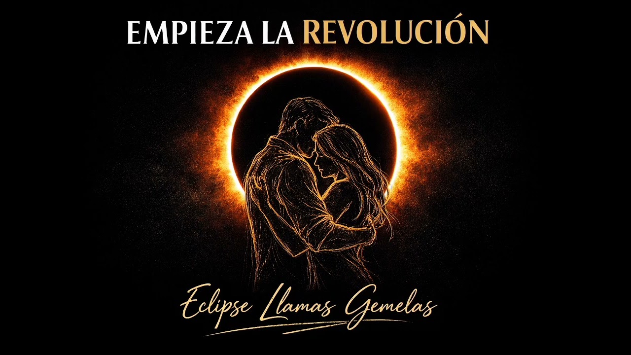 ECLIPSE LLAMAS GEMELAS⚫ SE ACTIVA EL CAMPO ENERGÉTICO LA MISION Y EL PROPÓSITO CONJUNTO🔥