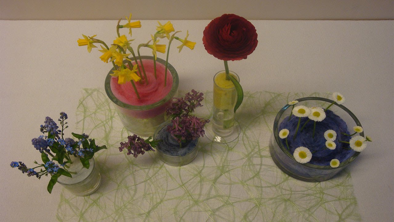 Tischdekoration mit Blumen für die Konfirmation ❁ Deko Ideen mit Flora-Shop