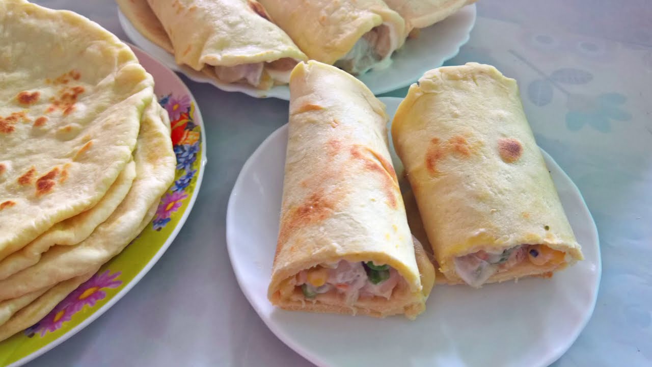 Tortilje recept/Punjene tortilje,brz rucak ili vecera