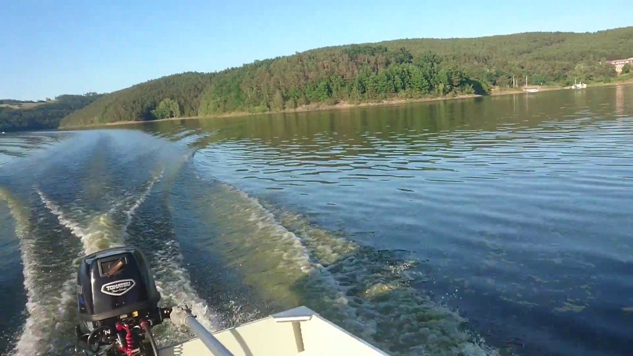 Marine 14M + 5HP tohatsu.  Orlicka přehrada