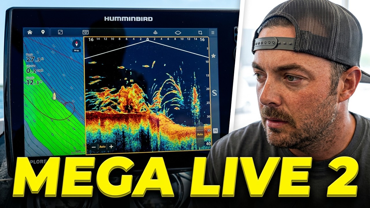 First Day with Humminbird Xplore 12 & MEGA Live 2!