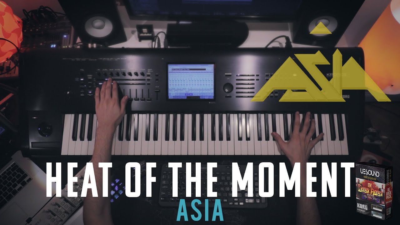 Heat of the Moment - Asia || Keyboard Cover with Korg Kronos