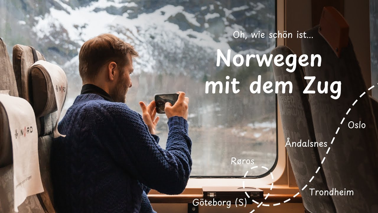 Mit dem Zug durch Norwegen | 5 Orte in 2 Wochen ❄🚞