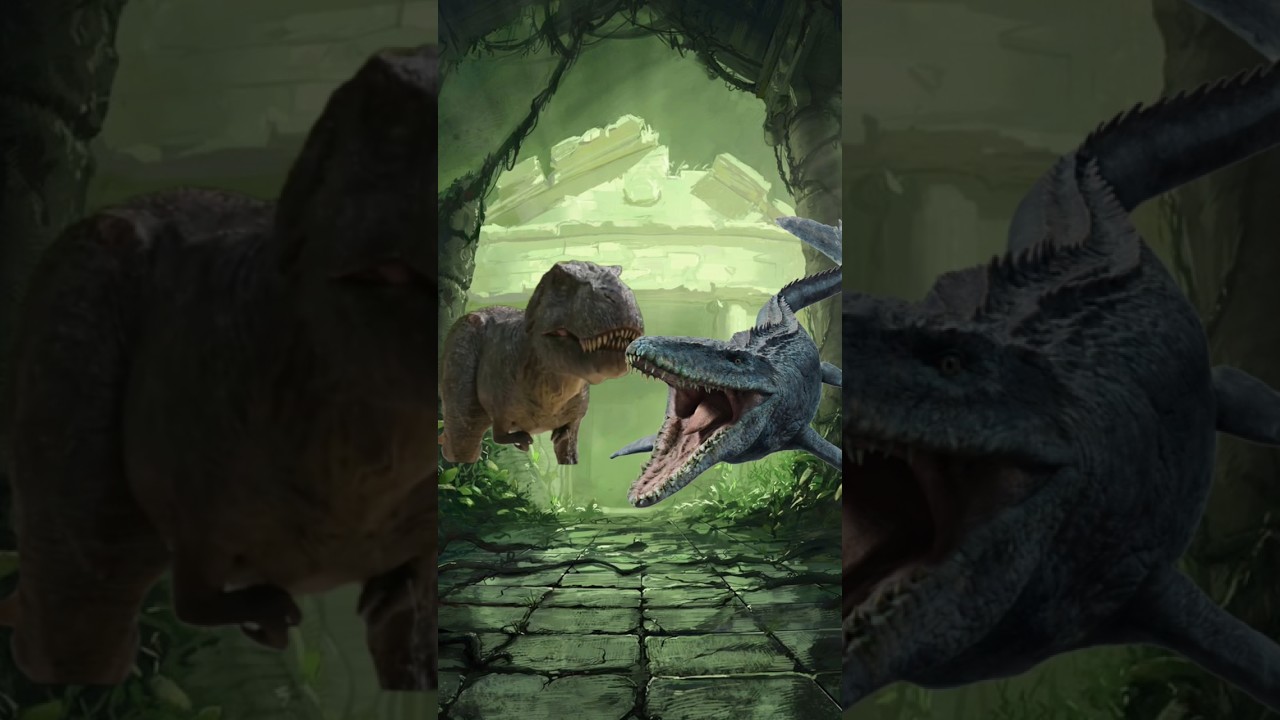 Tyrannosaurus Rex (MEG 2) vs Jurassic Franchise All Dinosaurs #jurassicworld #dinosaur #vs