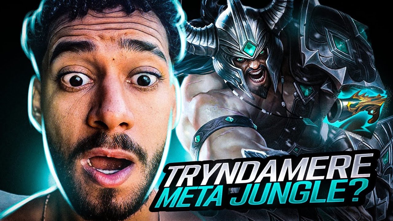 NOVA BUILD CHINESA FEZ O TRYNDAMERE SER META NA JG!!- LoL Wild Rift