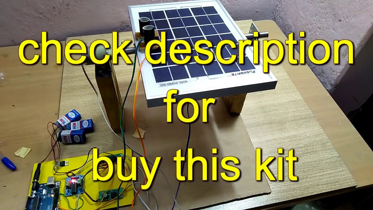 Single Axis Solar Tracker Using Arduino