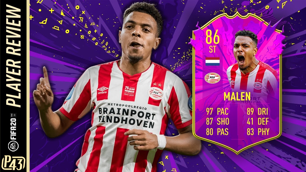 THIS CARD IS INSANE!! | 86 FUTURE STAR MALEN PLAYER REVIEW | FIFA 20 ULTIMATE TEAM