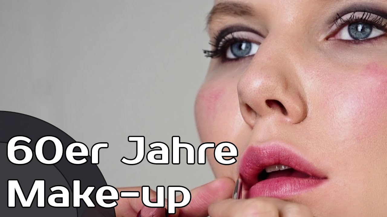 60er jahre Make-up - Make-up / schmink Tutorial - fashionradar.tv