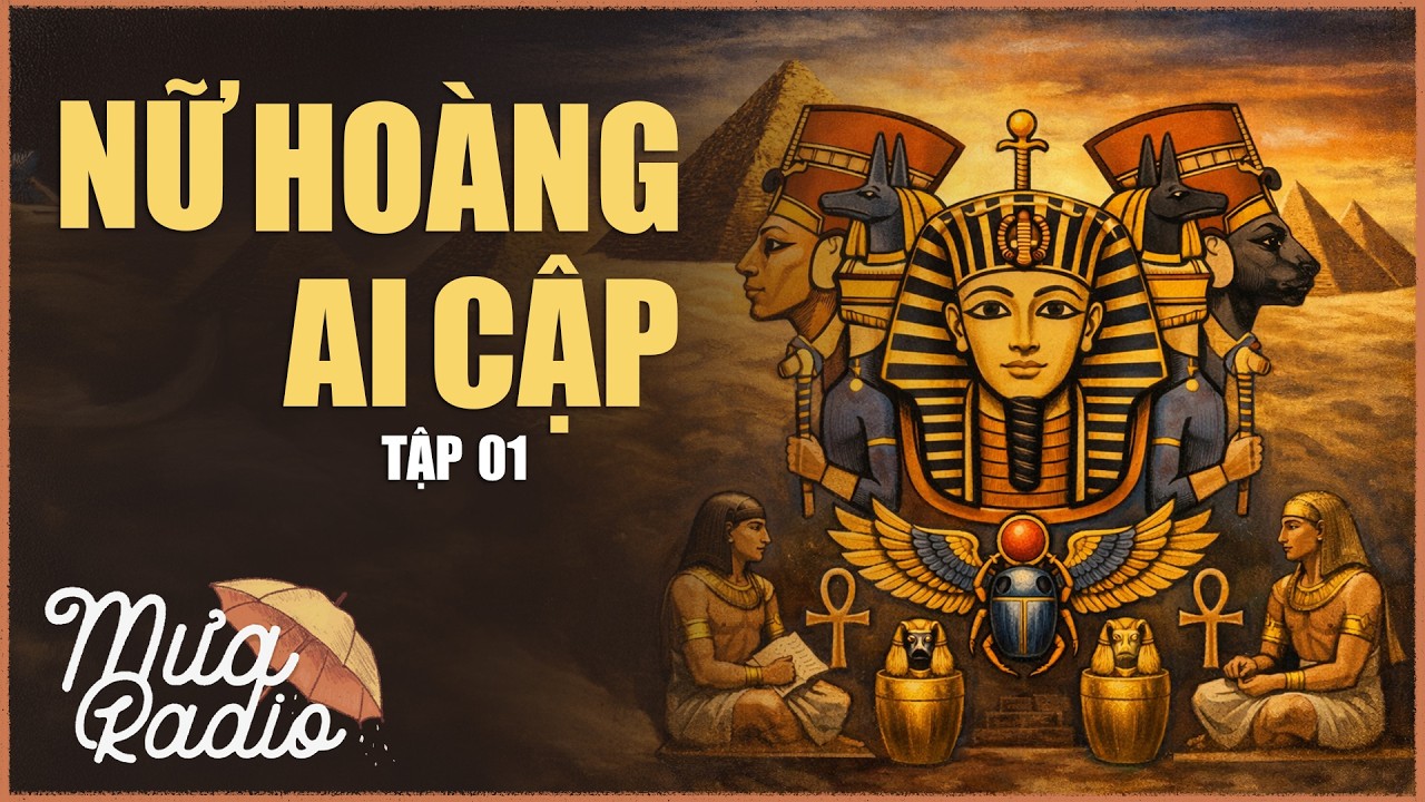 NỮ HOÀNG AI CẬP - TẬP 1 - Tiểu Thuyết Lịch Sử - Mưa Radio