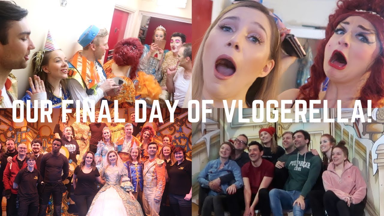 OUR LAST DAY OF PANTO! | VLOGERELLA | Georgie Ashford