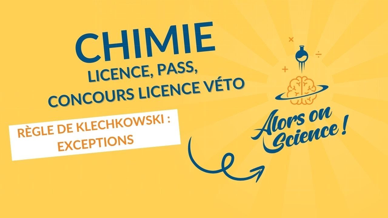 L1 chimie : règle de Klechkowski, exceptions dans le cas des atomes de chrome et de cuivre