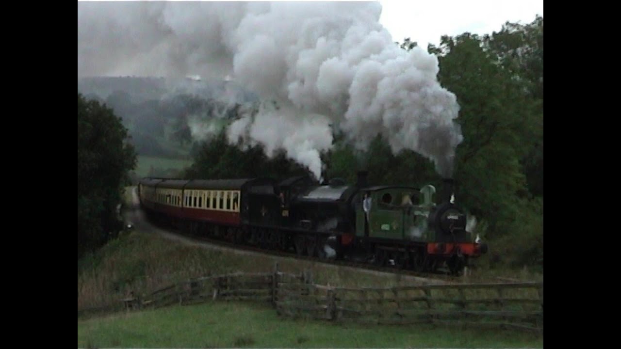 One of the wettest NYMR steam galas in living memory saw lots of double heading with Tornado and J72