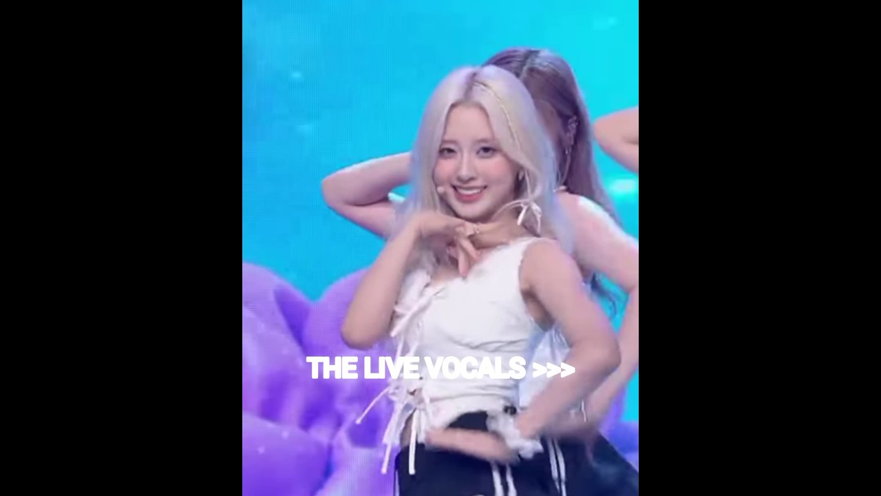 THE LIVE VOCALS OMGG #kpop #lightsum #mnet #lightsumpose #kpopedit #fyp #viral #trending #cube