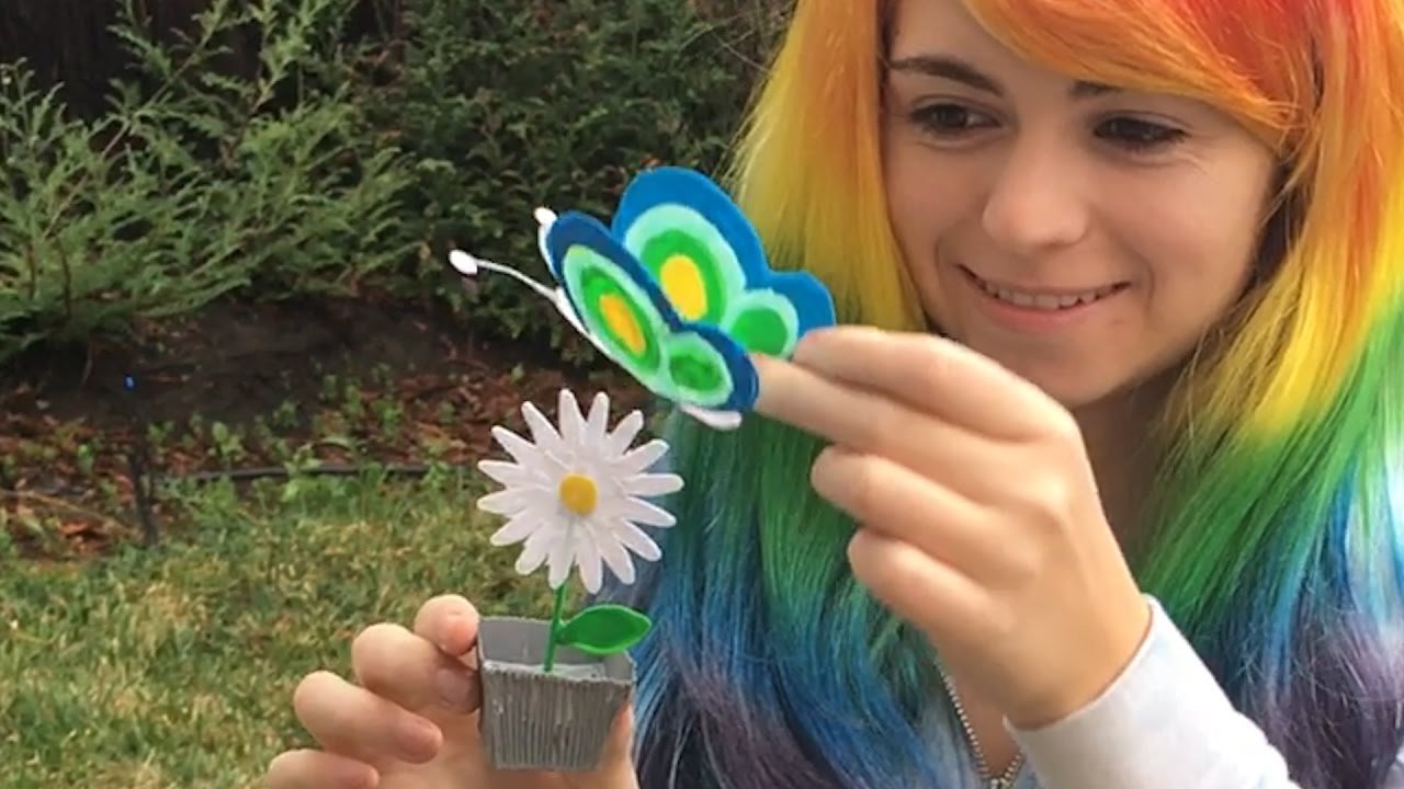 3Doodler Start Stencils! (Butterfly, Flower)