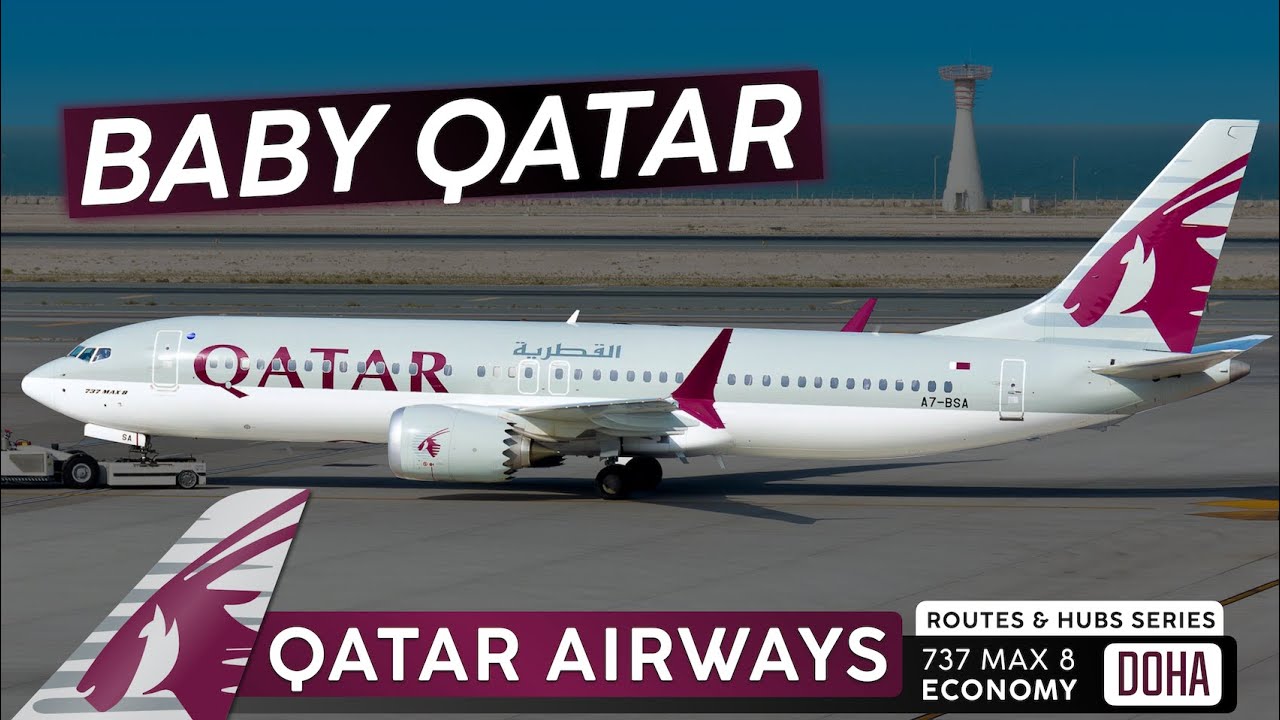 Современный хаб? · QATAR AIRWAYS Эконом-класс 737 Max 8 🇶🇦 Доха - Эр-Рияд 🇸🇦 Доха и ее медведи!