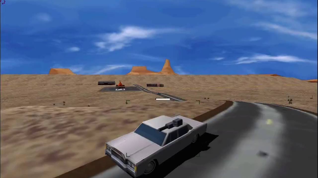 Interstate '76 running on Windows 10 in Hi-res with hardware acceleration