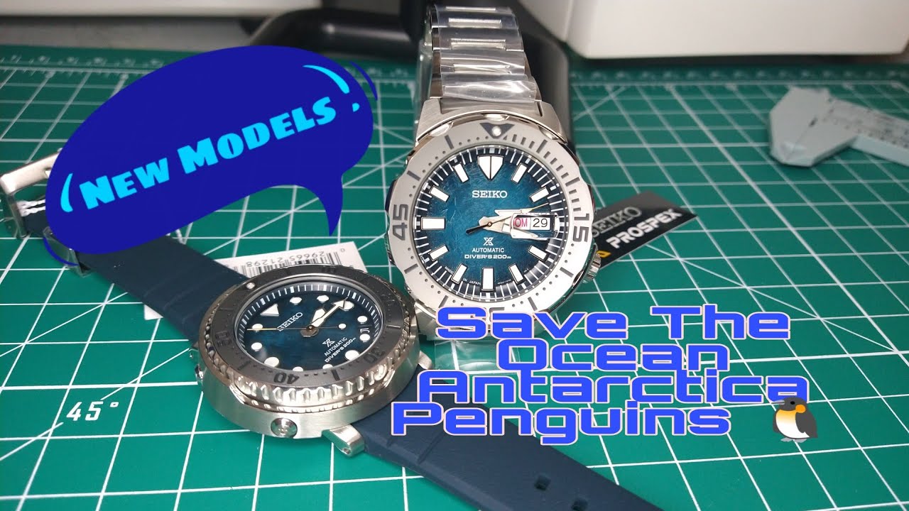 SEIKO ANTARCTICA SPECIAL EDITION'S SRPH77 & SRPH75