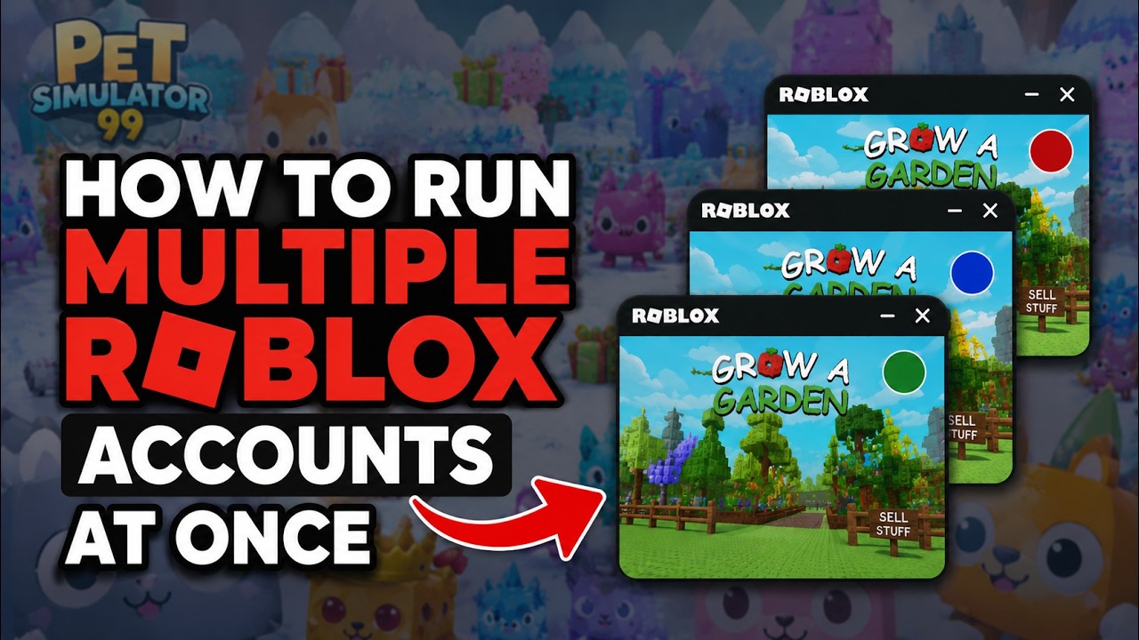 Running 2 Roblox Accounts AT ONCE? This Trick Works In 2026