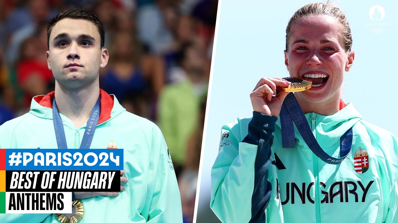 The best of Hungary at Paris 2024 🇭🇺✨| Anthems